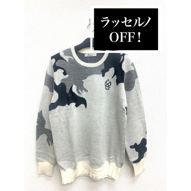 305 ラッセルノ　セーター　メンズ　サイズＭ〜Ｌ　新品　送料無料！