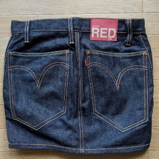 リーバイス(Levi's)のLEVI'S RED デニムミニスカート(ミニスカート)