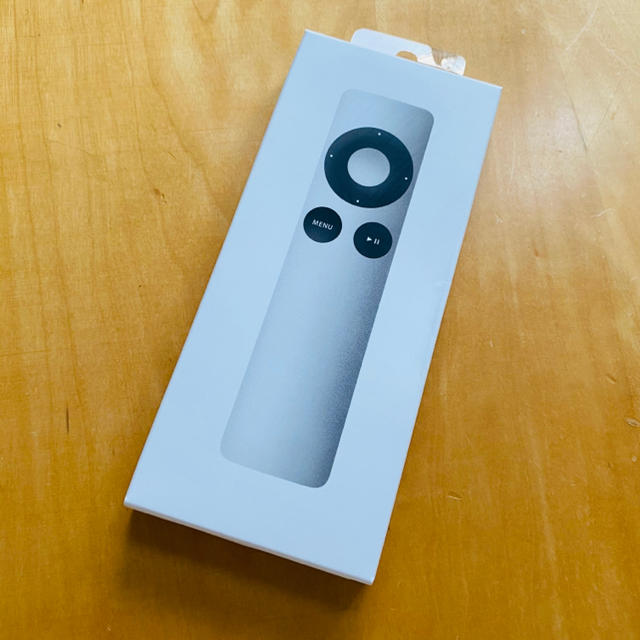 Apple(アップル)のapple remote 開封確認のみ スマホ/家電/カメラのテレビ/映像機器(その他)の商品写真