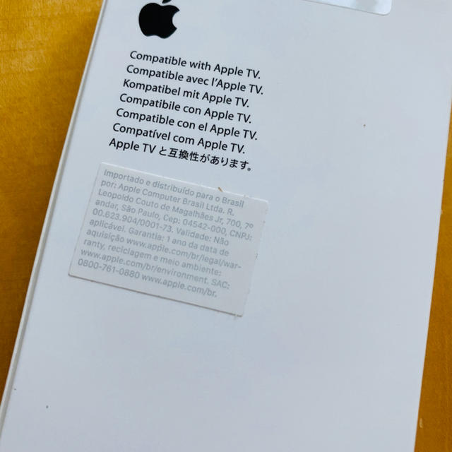 Apple(アップル)のapple remote 開封確認のみ スマホ/家電/カメラのテレビ/映像機器(その他)の商品写真