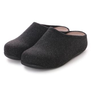 フィットフロップ(fitflop)のフィットフロップ ／スリッポン　　　　　　　サボUS6（黒）(スリッポン/モカシン)