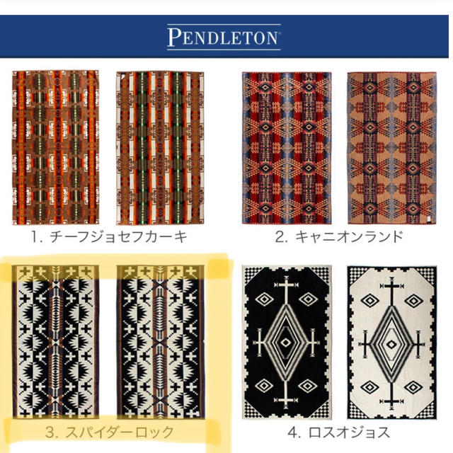 PENDLETON(ペンドルトン)の⭐︎るるちゃん様専用⭐︎ペンドルトン タオルブランケット オーバーサイズ  スポーツ/アウトドアのアウトドア(寝袋/寝具)の商品写真