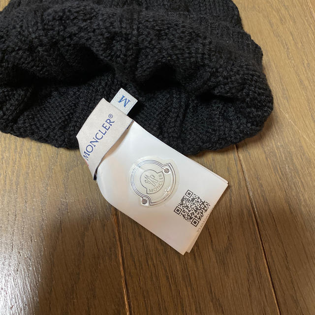 MONCLER(モンクレール)のモンクレール　ニット帽　エリ様専用です！ レディースの帽子(ニット帽/ビーニー)の商品写真