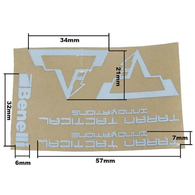 TARAN TACTICAL Benelliショットガン ステッカー 1318r エンタメ/ホビーのミリタリー(カスタムパーツ)の商品写真