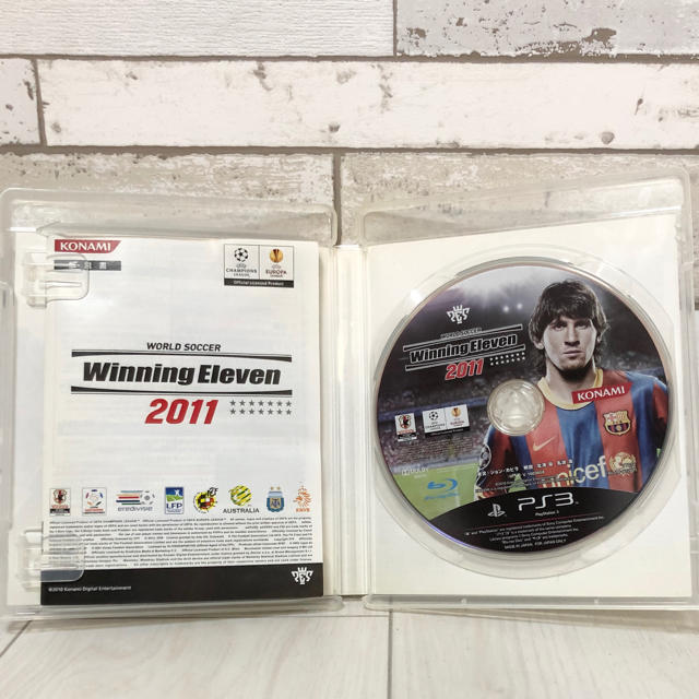 PlayStation3(プレイステーション3)のPlayStation3 ウイニングイレブン WinningEleven2011 エンタメ/ホビーのゲームソフト/ゲーム機本体(家庭用ゲームソフト)の商品写真