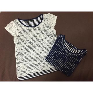 ミッシュマッシュ(MISCH MASCH)のMISCHMASCH♡トップス2枚set(Tシャツ(半袖/袖なし))
