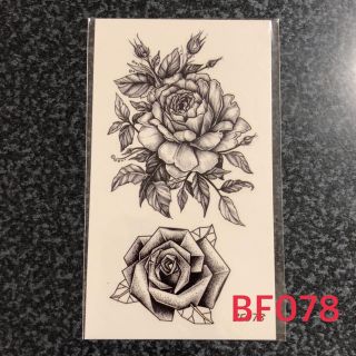 即購入OK★ミニ★タトゥーシール☆BF078★薔薇★Rose(その他)