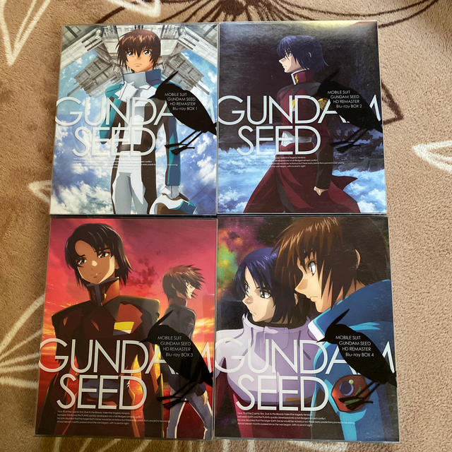 機動戦士ガンダムSEED HD リマスターBlu-ray1~4初回限定盤田中理恵