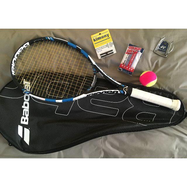 訳あり 使用少 BABOLAT バボラ テニスラケット　ピュアドライブ チームスポーツ/アウトドア