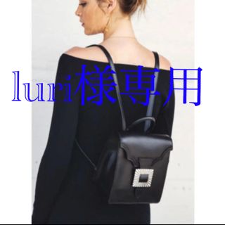 アリシアスタン(ALEXIA STAM)のluri様専用　ALEXIASTAM オリジナルバックルレザーバックパック(リュック/バックパック)