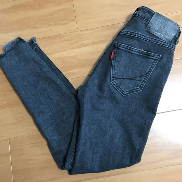 juemi×something Black skinny レディースのパンツ(デニム/ジーンズ)の商品写真