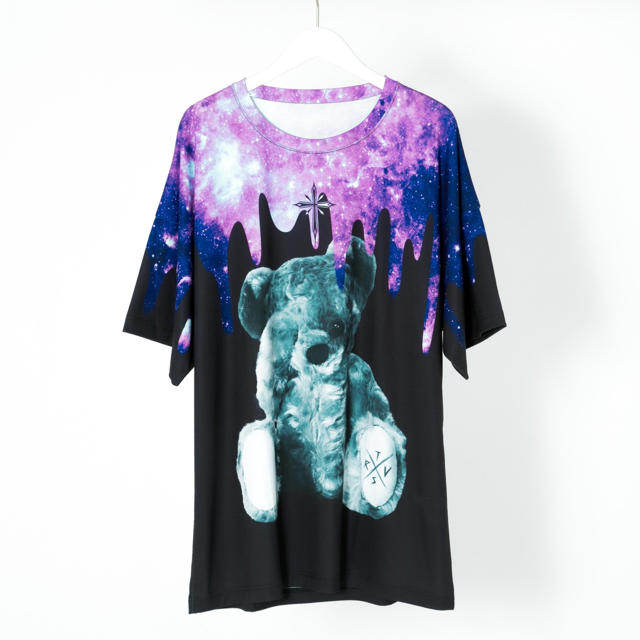 これからの 夏新作! トラバストーキョー クマTシャツ 黒ピンク 3OLzN ...