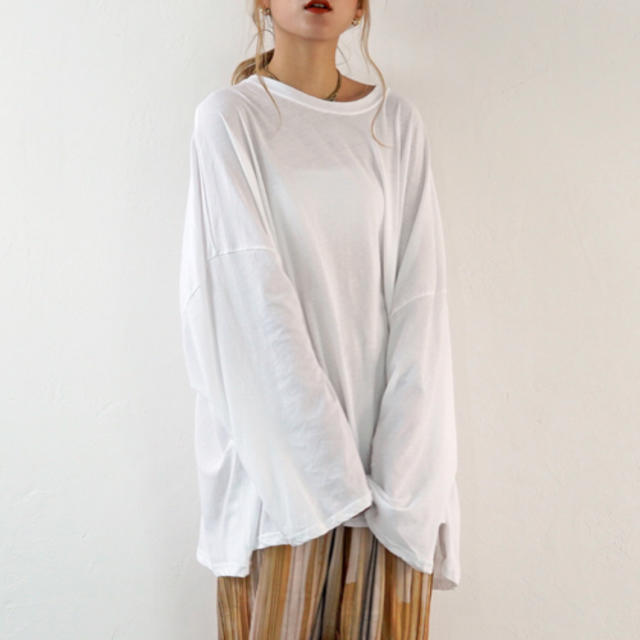 flugge L/S loose tea ロンT レディースのトップス(カットソー(長袖/七分))の商品写真