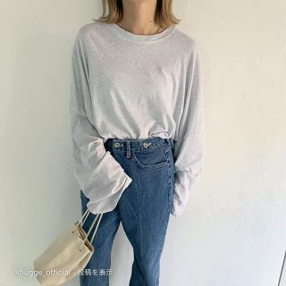 flugge L/S loose tea ロンT(カットソー(長袖/七分))