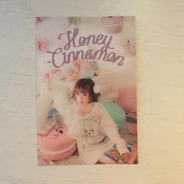 Honey Cinnamon(ハニーシナモン)のポストカード エンタメ/ホビーのタレントグッズ(その他)の商品写真