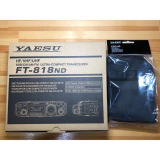 FT-818ND HF/50/144/430MH ソフトケース 新品未使用(アマチュア無線)