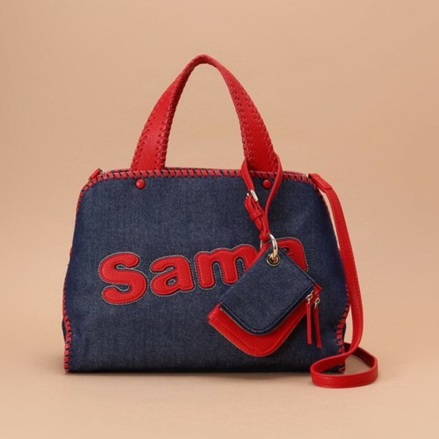 Samantha Thavasa(サマンサタバサ)のラップドサマタバトートバッグ小 レディースのバッグ(ショルダーバッグ)の商品写真