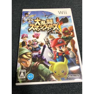 ニンテンドウ(任天堂)のWii ソフト　大乱闘スマッシュブラザーズ(家庭用ゲームソフト)