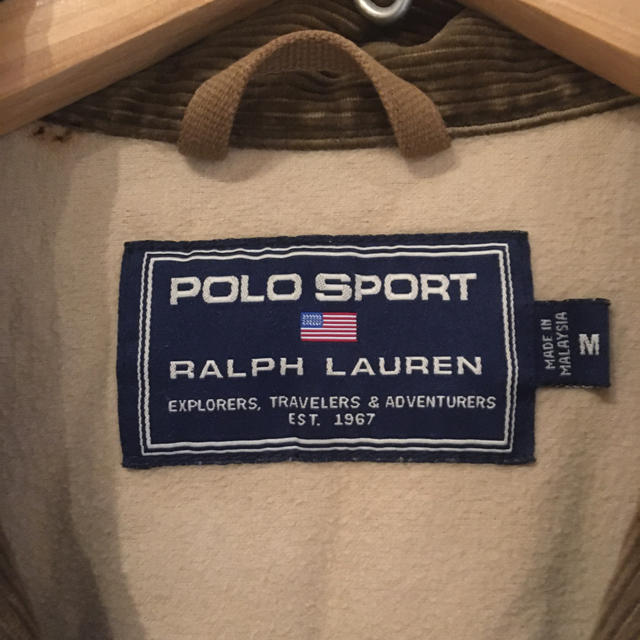 POLO RALPH LAUREN(ポロラルフローレン)の90’s “POLO SPORT”  corduroy jacket メンズのジャケット/アウター(Gジャン/デニムジャケット)の商品写真