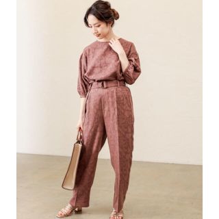 ナチュラルクチュール(natural couture)の2020AW 完売品 タグ付natural couture フラワージャガード(セット/コーデ)