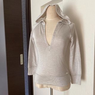 INED イネド カシミヤブレンドパーカー ニット パーカー 無地 取扱う