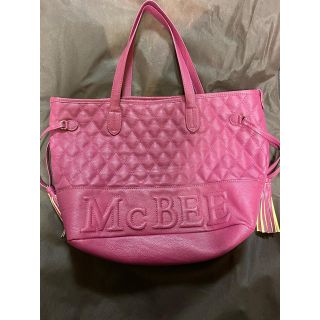 セシルマクビー(CECIL McBEE)のせなぁさま専用！最終値下げ‼️セシルマクビー　フリンジ付きピンクトート(トートバッグ)