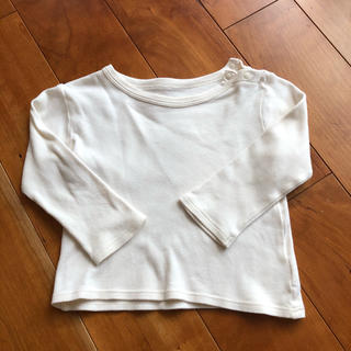 ユニクロ(UNIQLO)の♡ユニクロ白ロンT90サイズ♡(Tシャツ/カットソー)