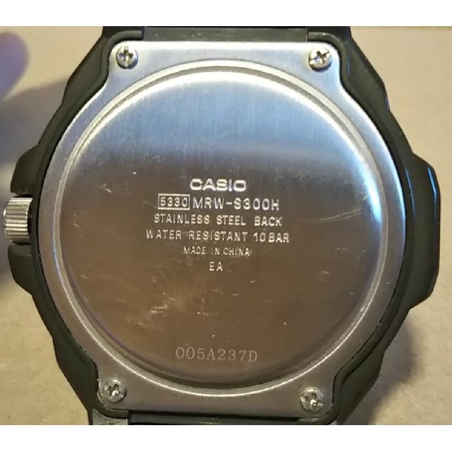 CASIO 腕時計 5330 MRW-S300H 稼動品