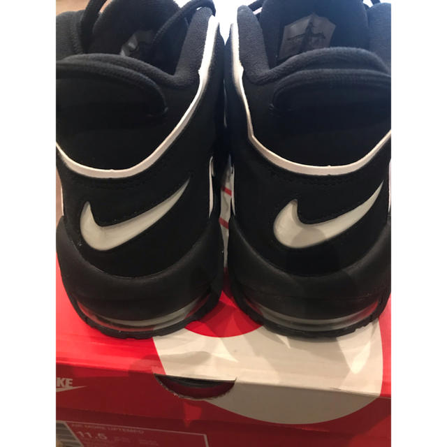 MORE UPTEMPO BLACK US 11.5 29.5cm モアテン