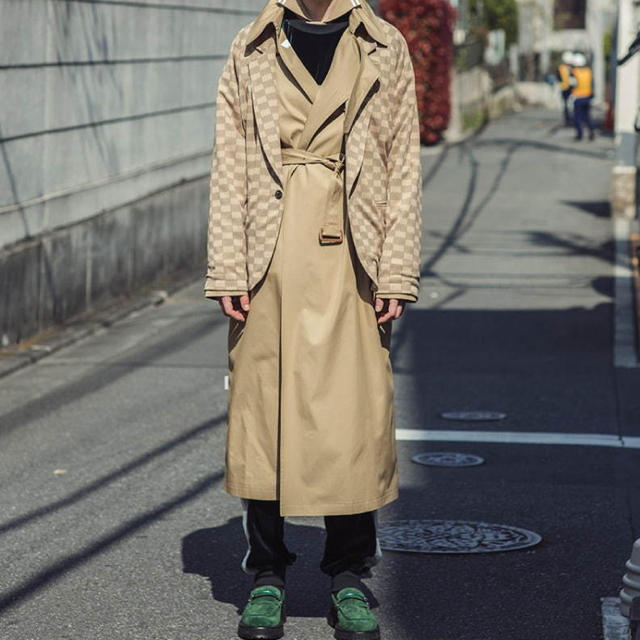 NEONSIGN Switch Trench Coat