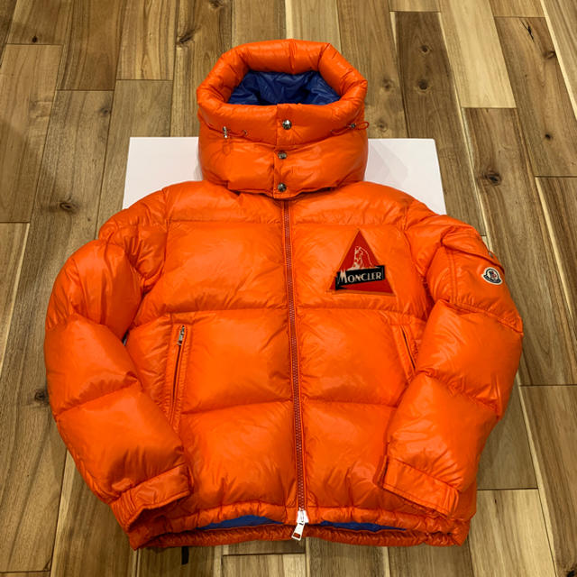 全ての MONCLER ダウンジャケット オレンジ モンクレール Moncler 新品