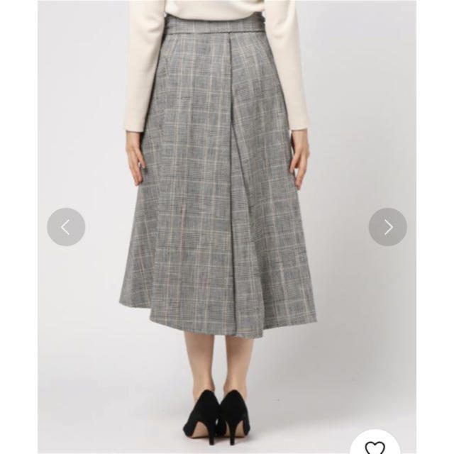 IENA(イエナ)のIENA  グレンチェックフレアスカート レディースのスカート(ロングスカート)の商品写真