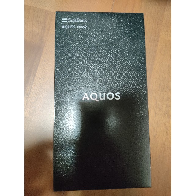 Softbank AQUOS zero2 906sh アストロブラック　判定◎