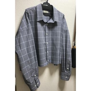 サンシー(SUNSEA)のtoironier ショートシャツ スリットシャツ(シャツ)