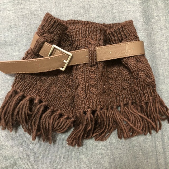 Ameri VINTAGE(アメリヴィンテージ)の【美品】 AMERI  CABLE KNIT SHAWL レディースのファッション小物(マフラー/ショール)の商品写真