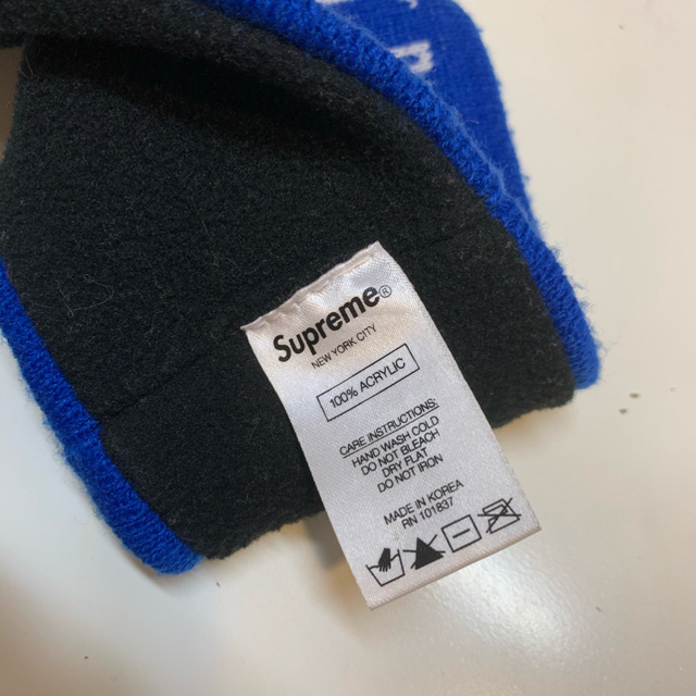 Supreme(シュプリーム)のSupreme 19aw ヘッドバンド　blue メンズの帽子(その他)の商品写真