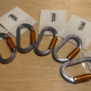 ペツル(PETZL)のPETZL OK トライアクトロック　カラビナ　5個(登山用品)