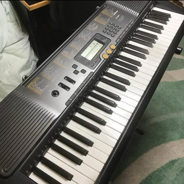 CASIO 電子キーボード LK-113 スタンド・取説あり - 鍵盤楽器