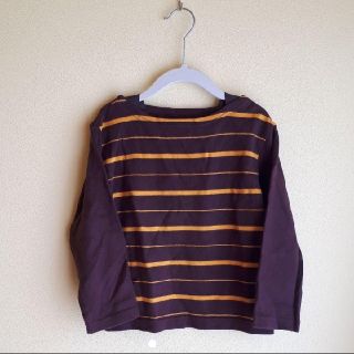 ユナイテッドアローズグリーンレーベルリラクシング(UNITED ARROWS green label relaxing)のUNITED ARROWS　Grin kids　マルチボーダー　カットソー(Tシャツ/カットソー)