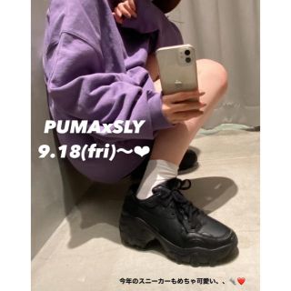 スライ(SLY)のPUMA x SLY PULSAR WEDGE♡コラボスニーカー♡厚底ウェッジ(スニーカー)