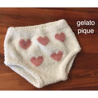 ジェラートピケ(gelato pique)のジェラートピケ　ベビーパンツ　ハート　モコモコ(パンツ)