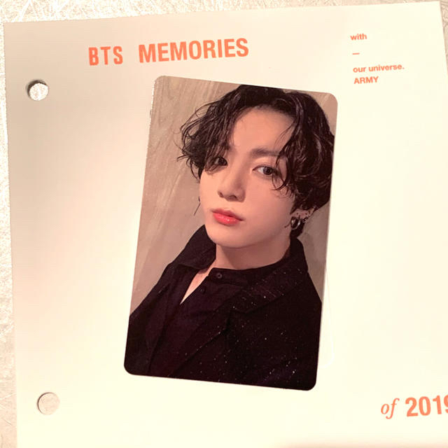 BTS MEMORIES 2019 Blu-ray トレカ グク（C3918）