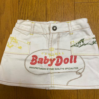ベビードール(BABYDOLL)のBABY DOLL ミニスカート　100cm(スカート)