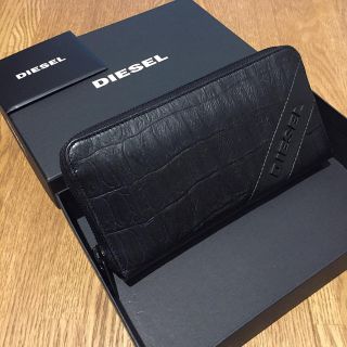 ディーゼル(DIESEL)の【新品】DIESEL ディーゼル メンズ 革財布 長財布 箱付き プレゼントに◎(長財布)