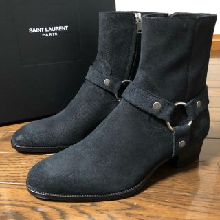 サンローラン(Saint Laurent)の【新品未使用】Saint laurent wyatt40 リングブーツ　41(ブーツ)