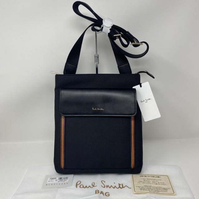 新品☺︎Paul Smith マルチストライプナイロンポケット ショルダーバッグ | フリマアプリ ラクマ