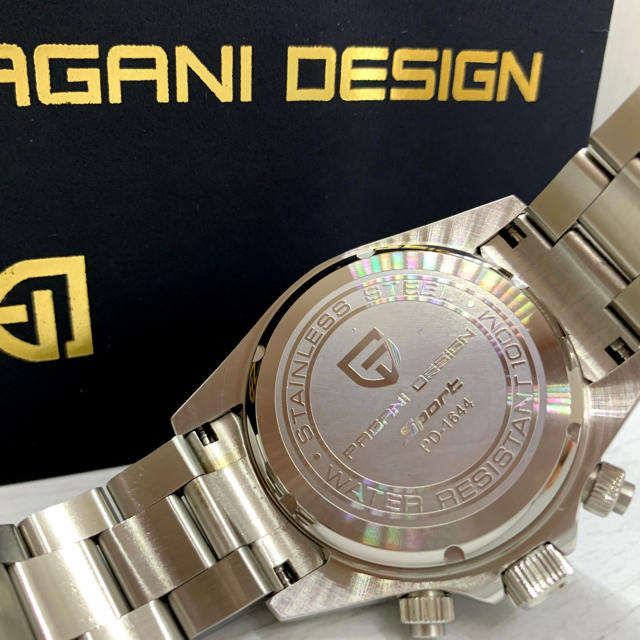 ☆新品未使用☆【PAGANI DESIGN】メンズ高級クォーツ時計　クロノグラフ メンズの時計(腕時計(アナログ))の商品写真