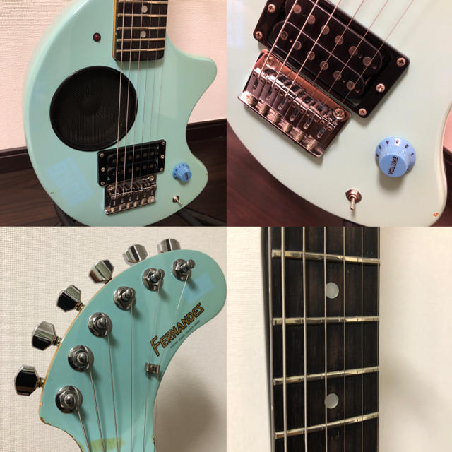 Fernandes(フェルナンデス)の<値下げしました>ZO-3 アンプ内蔵ミニギター ライトブルー ぞーさん 楽器のギター(エレキギター)の商品写真