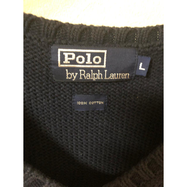 POLO RALPH LAUREN(ポロラルフローレン)の【良デザイン】ポロラルフローレン　ベスト　濃紺　人気カラー　美品 メンズのトップス(ベスト)の商品写真