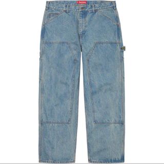 シュプリーム(Supreme)のsupreme double knee denim painter pant(ペインターパンツ)